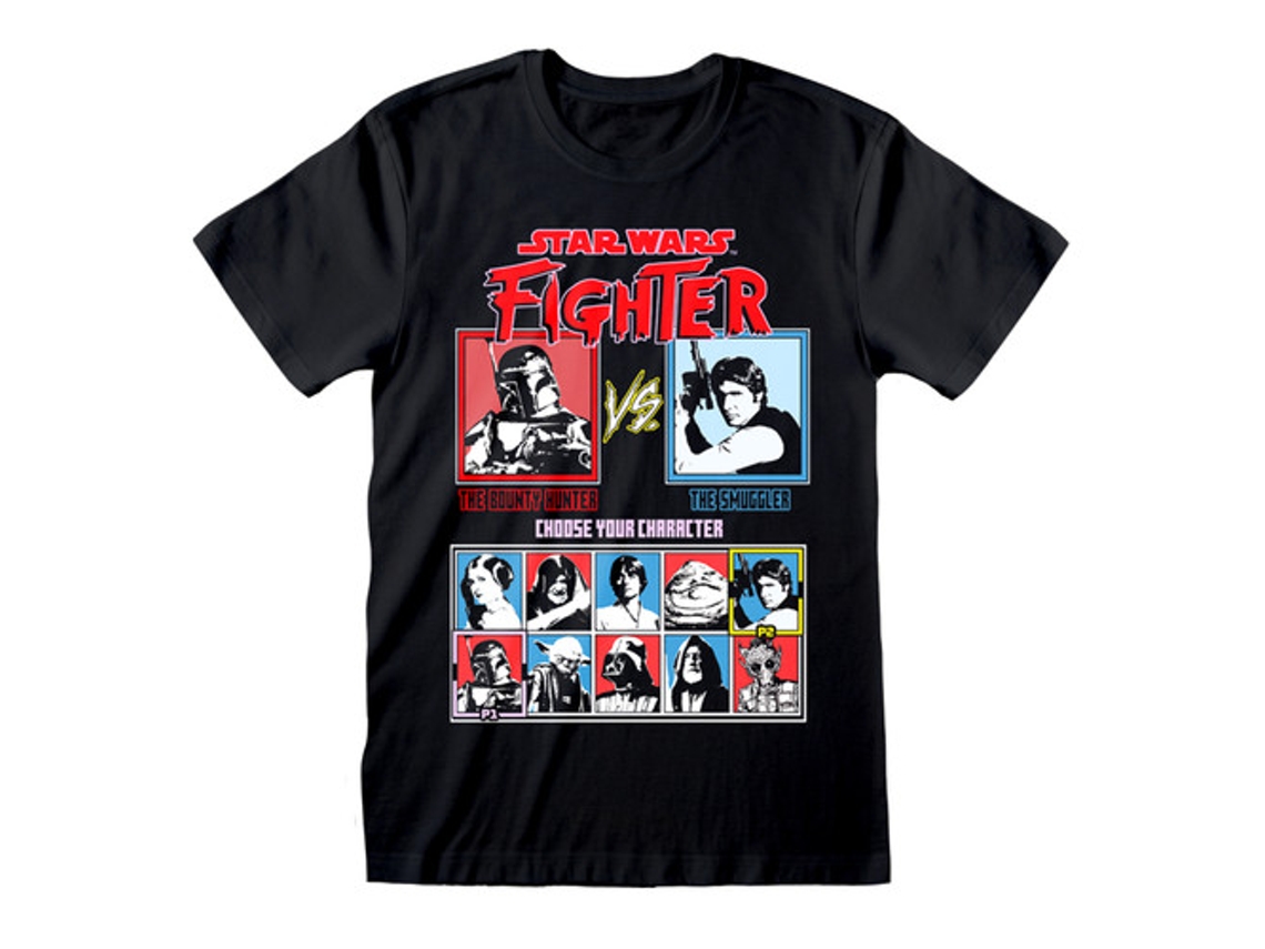 Rockinstone Star Wars 'vs Screen' (black) Camiseta Unisex--xl