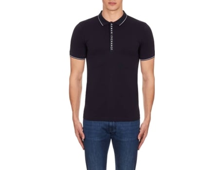 Polo ARMANI EXCHANGE 8NZF71-ZJH2Z Algodón Hombre (L - Azul)