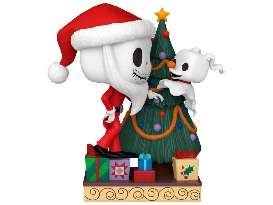 Figura Pop Deluxe Disney Pesadilla antes de Navidad 30º aniversario Jack Skellington y Zero B.active