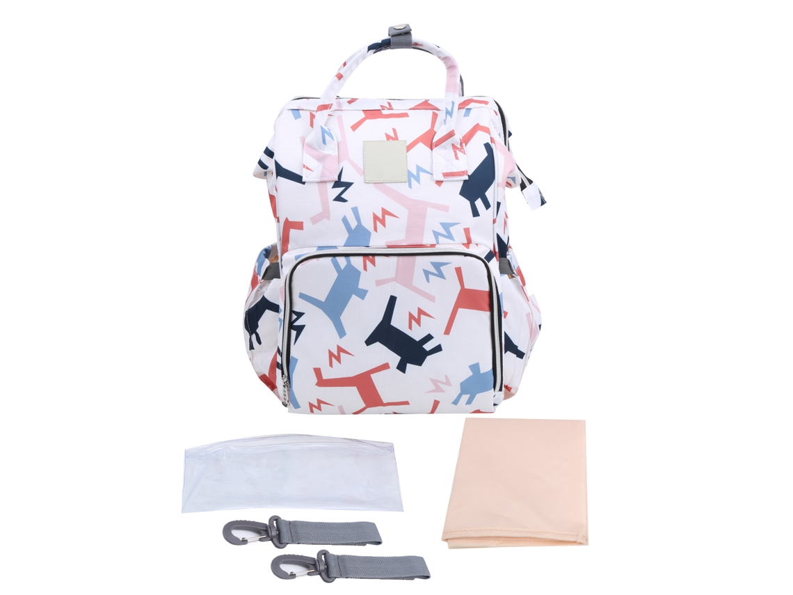 Mochila Cambiador Plegable Impermeable De Gran Capacidad Con Accesorios