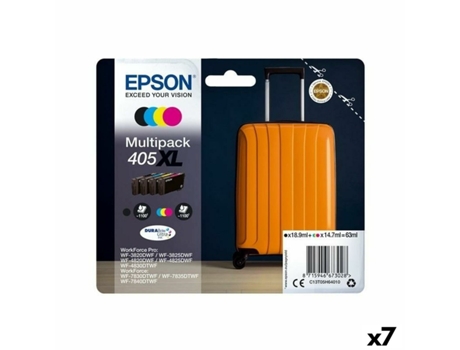 Cartucho de Tinta Original EPSON Negro/Cian/Magenta/Amarillo