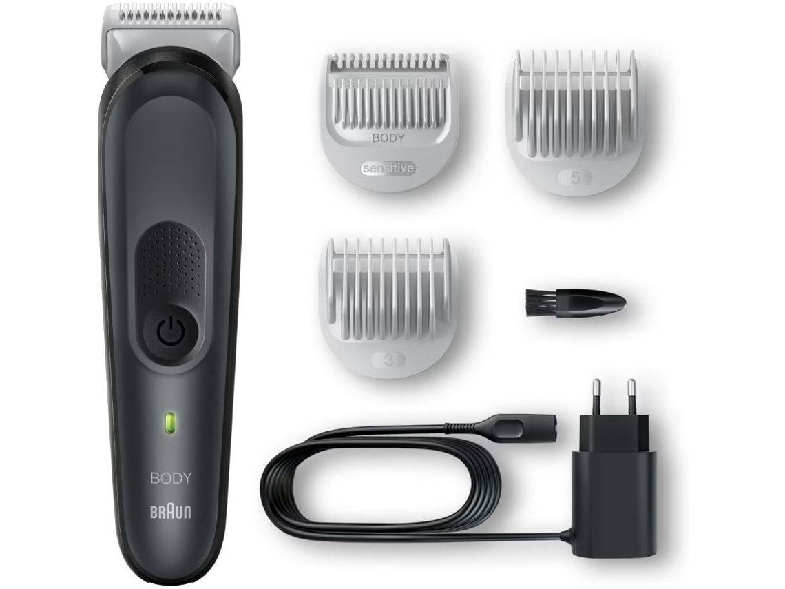 Afeitadora Corporal BRAUN Groomer S3 BG3350 (Autonomía 80 min - Multizonas)