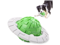 2026-2629-juguete De Masticar Indestructible Para Perros, Pelota Con Sonido, Interactivo Para Perros Pequeños Medianos Y Grandes (verde)
