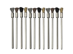 12 Cepillos De Acero Inoxidable.