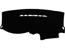 Protector De Salpicadero Ante Para Ford Focus 2005-2011 (negro/rojo)
