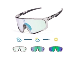 (verde 2) Gafas De Ciclismo Fotocromáticas Unisex, Gafas De Sol Con Protección Uv400