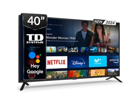 TV Smart TD SYSTEMS 40'' Full HD Android 11 - TD Systems PRIME40C15GLE