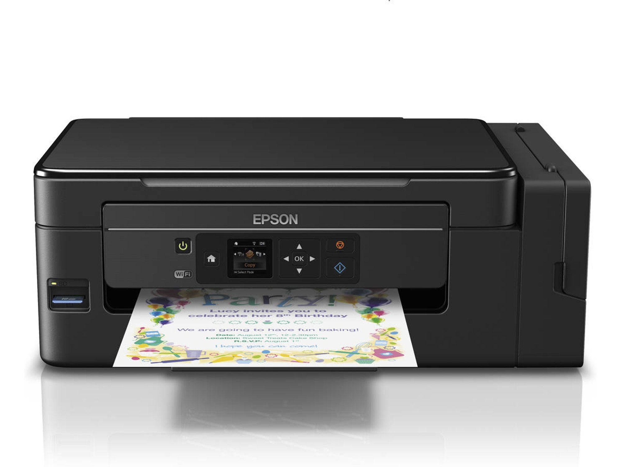 Epson Ecotank Et2650 color wifi impresora multifuncion tinta escaner copia direct