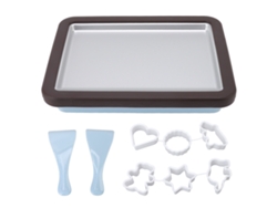 Plancha Anti-morado Para La Elaboración Rápida Y En Pequeñas Cantidades De Helado En Casa, Tiendas, Campings Y Cafeterías.