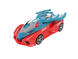 -juguete De Coche Dinosaurio Transformable Con Música Dinámica, Luces Coloridas Y Estuntes Mecánicos Rotativos