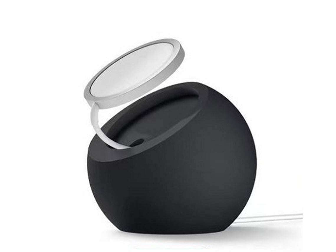 Magsafe Soporte De Plástico Cargador Magnético Inalámbrico Para Móvil Adecuado Para Apple Iphone Base 15w Carga Rápida Negro Yemaesre