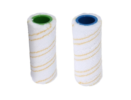 Juego de 2 piezas de rodillos para limpiador Karcher Fc5 Fc7 Fc3 Fc3d, amarillo Jskee