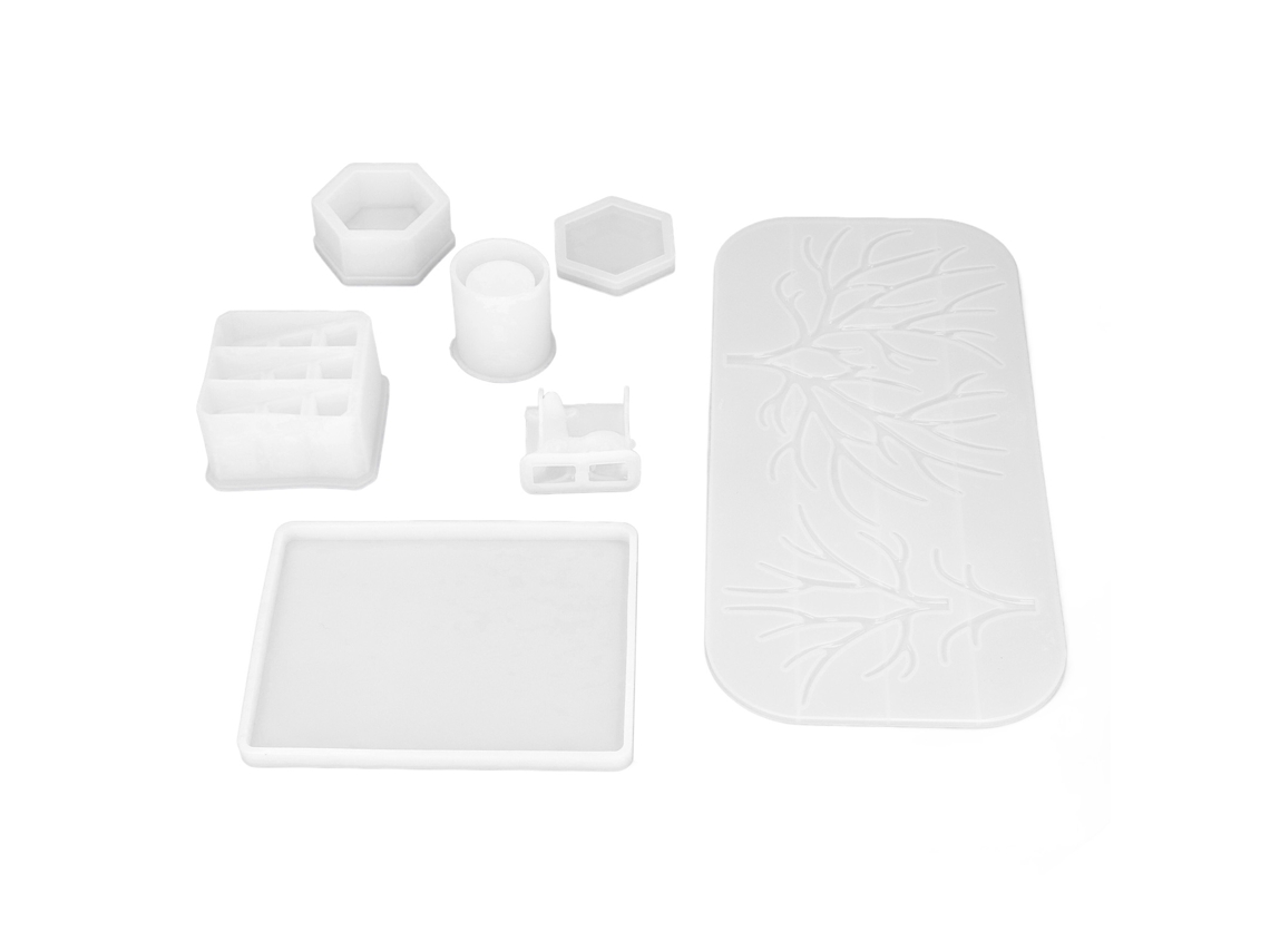 Moldes De Silicona Para Resina Epoxi De Cristal, Con Forma De Ciervo, Para Manualidades De Maquillaje Y Joyería.