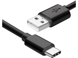 Cable de Carga Rápida GOEIK C2USB2-4A-1-P (Tipo C para USB - 1 M/2.4 A - Negro)