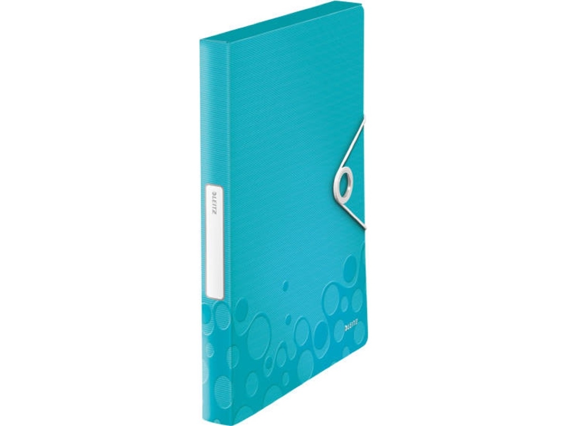 Carpeta LEITZ WOW 30 mm Azul Turquesa (A4 - Capacidad: 250 hojas)