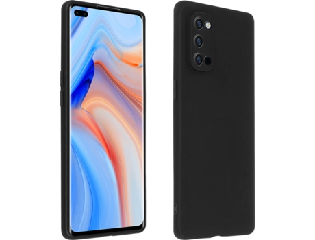 Carcasa Oppo Reno 4 AVIZAR Negro