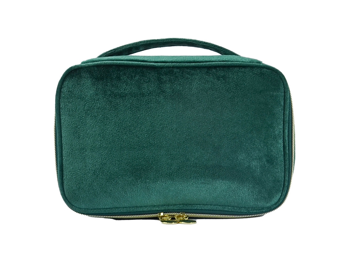 Bolsa de maquillaje, bonita bolsa de felpa, organizador de accesorios de viaje NEVEANCE