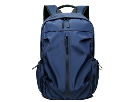 Mochila Mochila De Computadora De Viaje Impermeable Ligera De Gran Capacidad para Hombres Mochila Escolar-Azul