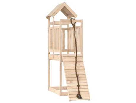 Parque Infantil VIDAXL con rocódromo madera maciza pino (Edad Mínima Recomendada: 3 años)
