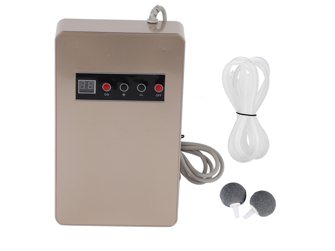 Generador De Ozono De 600 Mg/h, Purificador De Agua Con Ozono Para Alimentos, Verduras Y Frutas - Portátil - Dorado