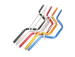 Manillar de aluminio rojo de 7/8 pulgadas y 22 mm para motocross, ATV y enduro