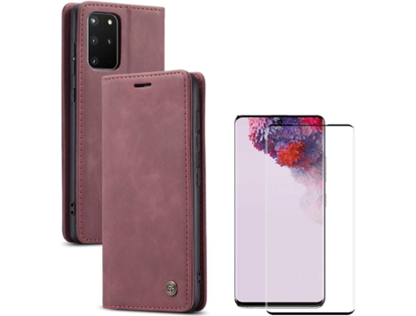 Carcasa y Protector Samsung S20 Plus Livro Caseme Elite