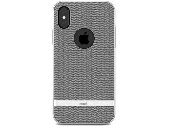 Funda iPhone X, XS MOSHI Vesta Gris