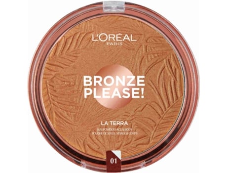 Polvo Facial L'ORÉAL Make-Up Designer Glam Bronze La Terra - 01 Portofino - Bronzingpoeder
