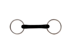Snaffle de Borracha Macia Mullen Prateado 12.5 Cmsefton