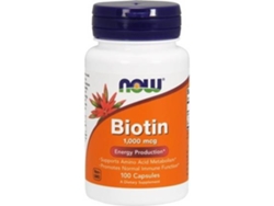 Complemento Alimentar NOW Biotina 1000 Microgramos