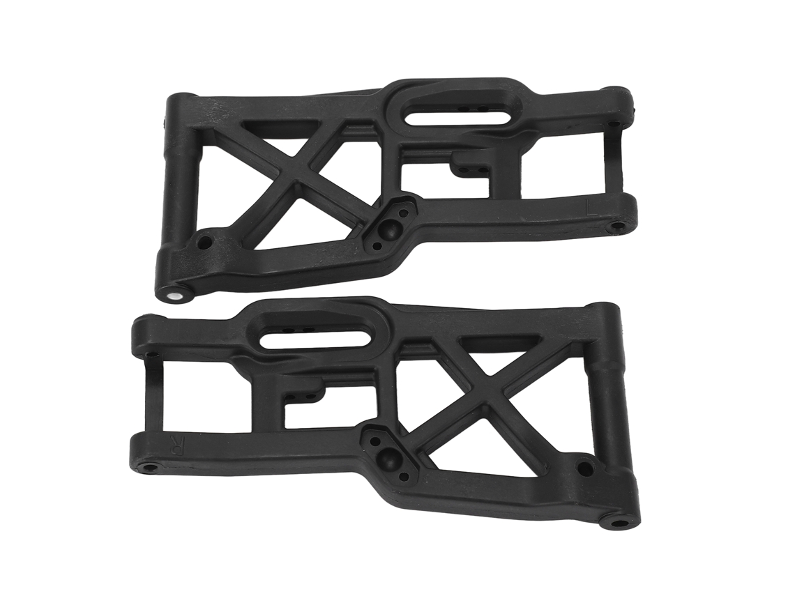 2 Brazos De Suspensión Traseros De Nailon Para Coche Rc 1/8 Zd Racing 9116 9020 9072 9071 9203 08421 08425