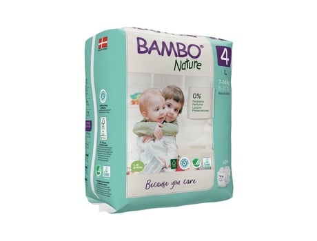 Fraldas BAMBO Nature 4 (48 Unidades - 7 a 18 kg)