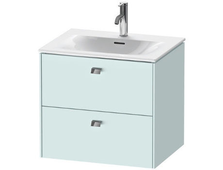 Mueble DURAVIT Brioso bajo lavabo montado en la pared 62,0 x 47,9 cm 2 cajones incl. recorte de sifón y delantal para lavabo Viu 234463