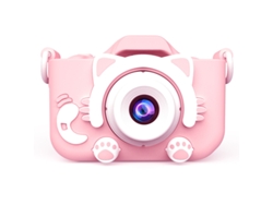 Cámara Infantil, Mini Cámara De Vídeo De Diseño Animado, Cámara Digital (rosa) Czhhmart