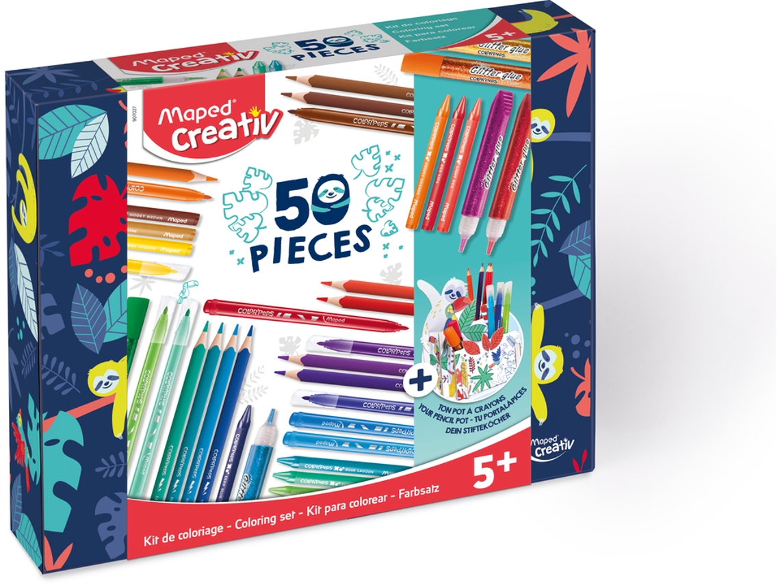 Conjunto de Colorir MAPED CREATIV (5 Piezas)