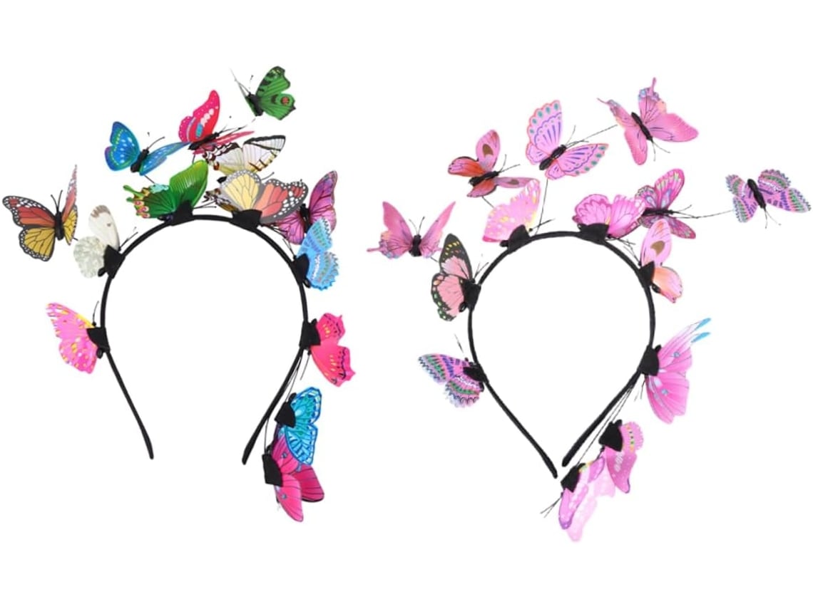 Diademas Encantadoras De 2 Piezas Con Detalles Decorativos Para Novias, Elegantes Accesorios Para El Cabello De Boda.