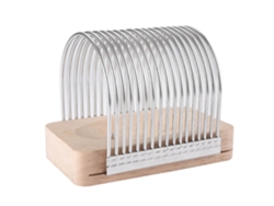 Cortador De Pan Multifuncional Con Base De Madera, Herramienta Para Cortar Patatas Y Tostar Pan Para La Cocina Doméstica.