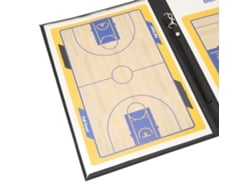 Bj-tablero De Entrenamiento De Basquete Magnético Plegable 2.5 Con Caneta Y Borrador Clipboard Para Estrategias