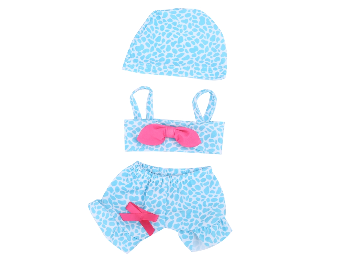 Bjww-roupas De Boneca Traje De Banho Para Boneca Bebê 43cm Acessórios Outfits Qd18‑019