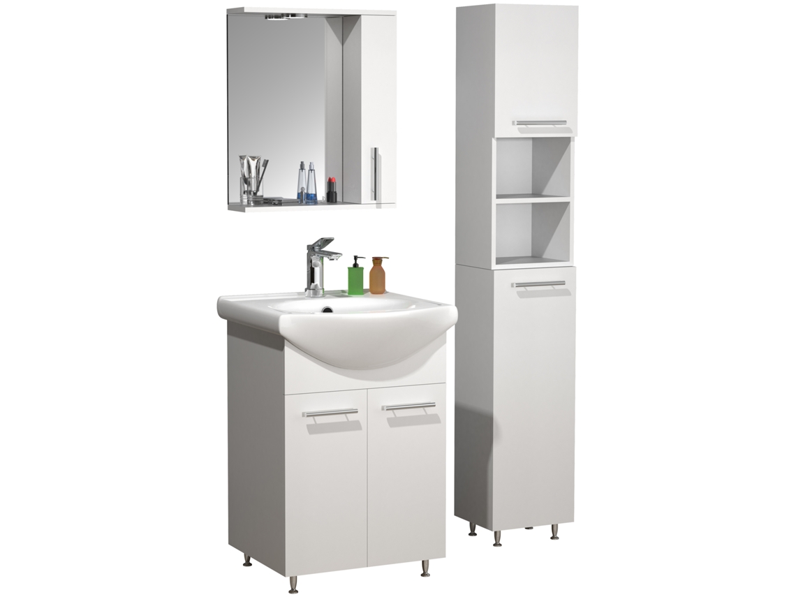 Mueble de lavabo de 4 piezas Lisalo M Vcm Lavabo