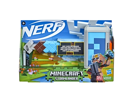 Nerf Lançador Minecraft Stormlander (8 años)