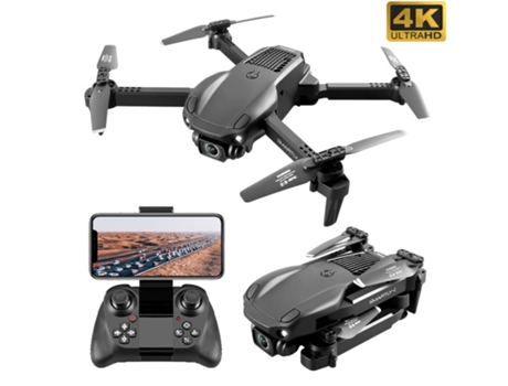 V22 Mini Dron Teledirigido (4K - Vida de la batería: 15 minutos - Negro) YIZHOOD