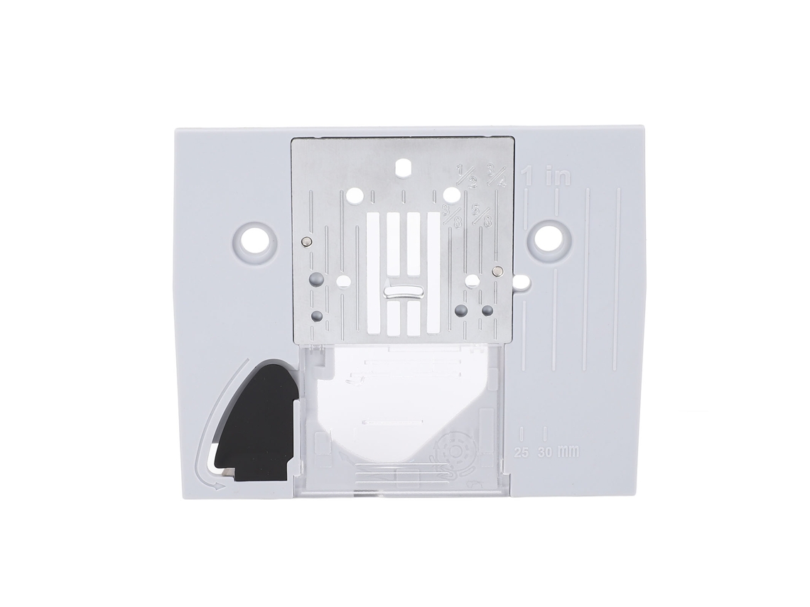 Placa De Aguja En Zigzag Con Cubierta Transparente Para Máquinas De Coser Bm2800 Gs2700 Gs3700