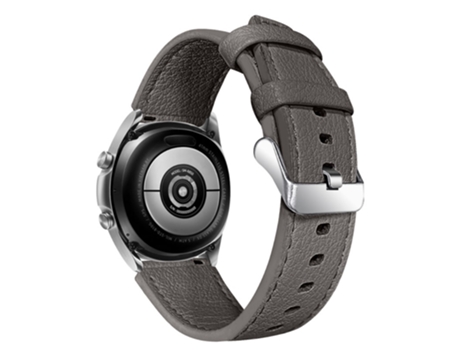 Correa de piel auténtica para Huawei Watch GT 2e/GT 2 46mm - canoso