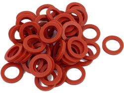 50 arandelas de sellado de silicona con junta tórica de 24 mm x 16 (3 unidades) para calentadores de agua instantáneos CHABERLU