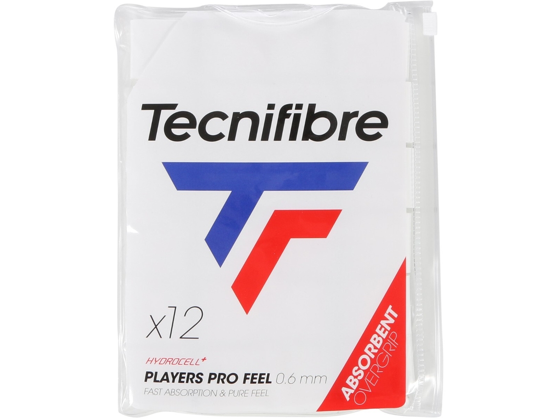 Juego de 12 almohadillas de tenis TECNIFIBRE Players Pro Feel