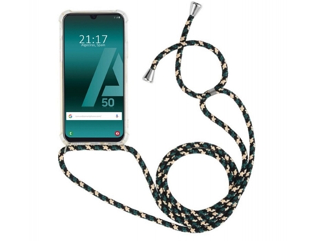 Carcasa Samsung Galaxy A50 / A50s TUMUNDOSMARTPHONE Colgante Verde