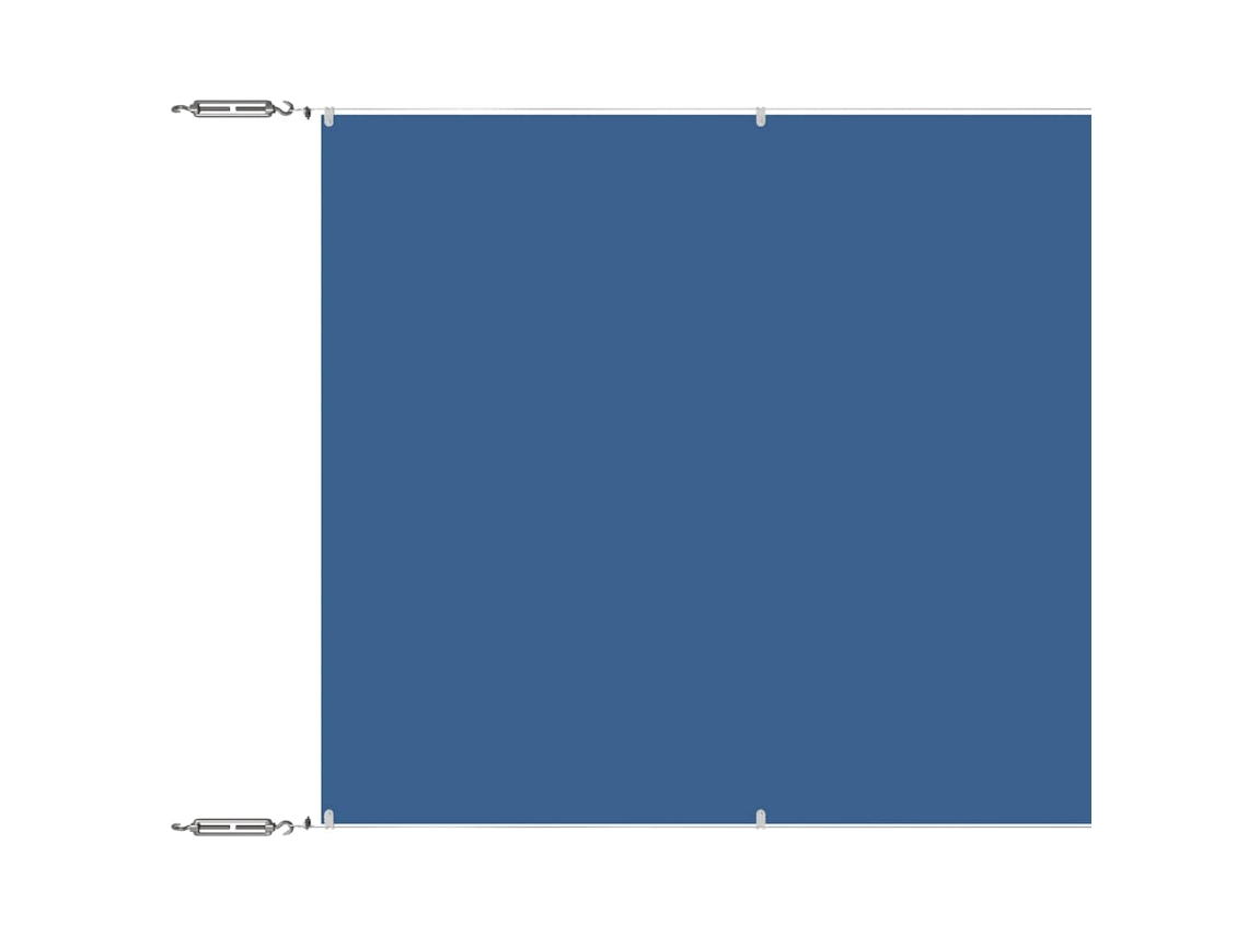 Maison Exclusive - Toldo Vertical Tela Oxford Azul 140x800 Cm