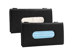 Porta Pañuelos Para Coche De Cuero Duradero Para Visera, Asiento Trasero Y Puerta, Reutilizable Y Fácil De Instalar