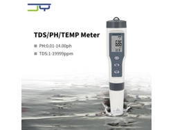 Lápiz Digital De Calidad Del Agua Portátil Con Pantalla Lcd, Ph Tds Temp 3 En 1, Prueba De Pureza Con Luz De Fondo Y Batería